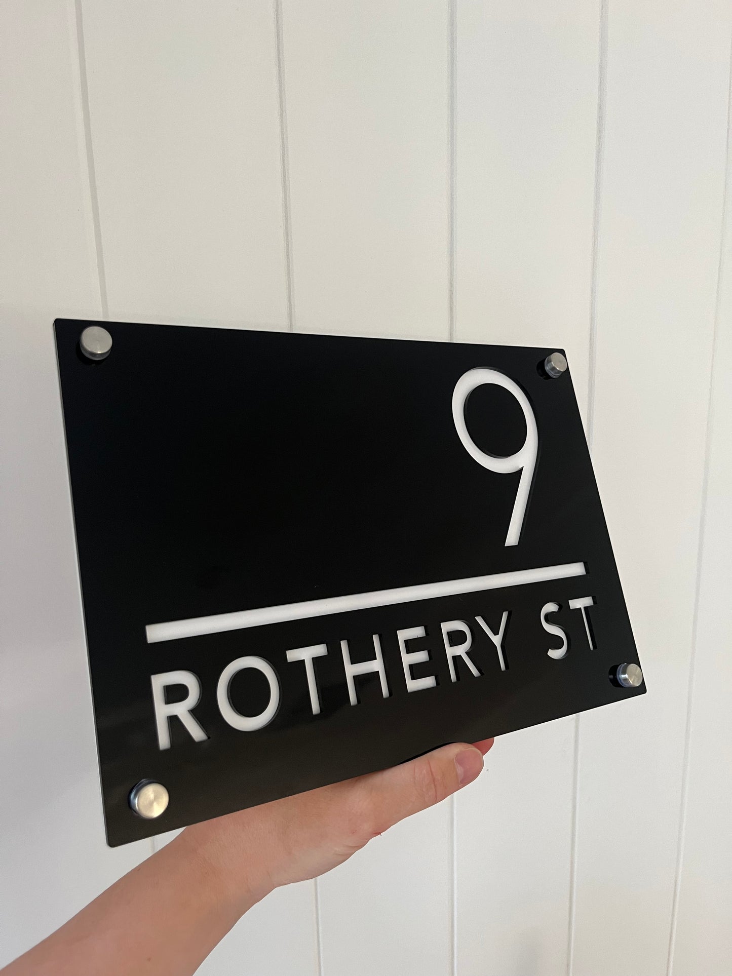 Personalised Acrylic House Signage