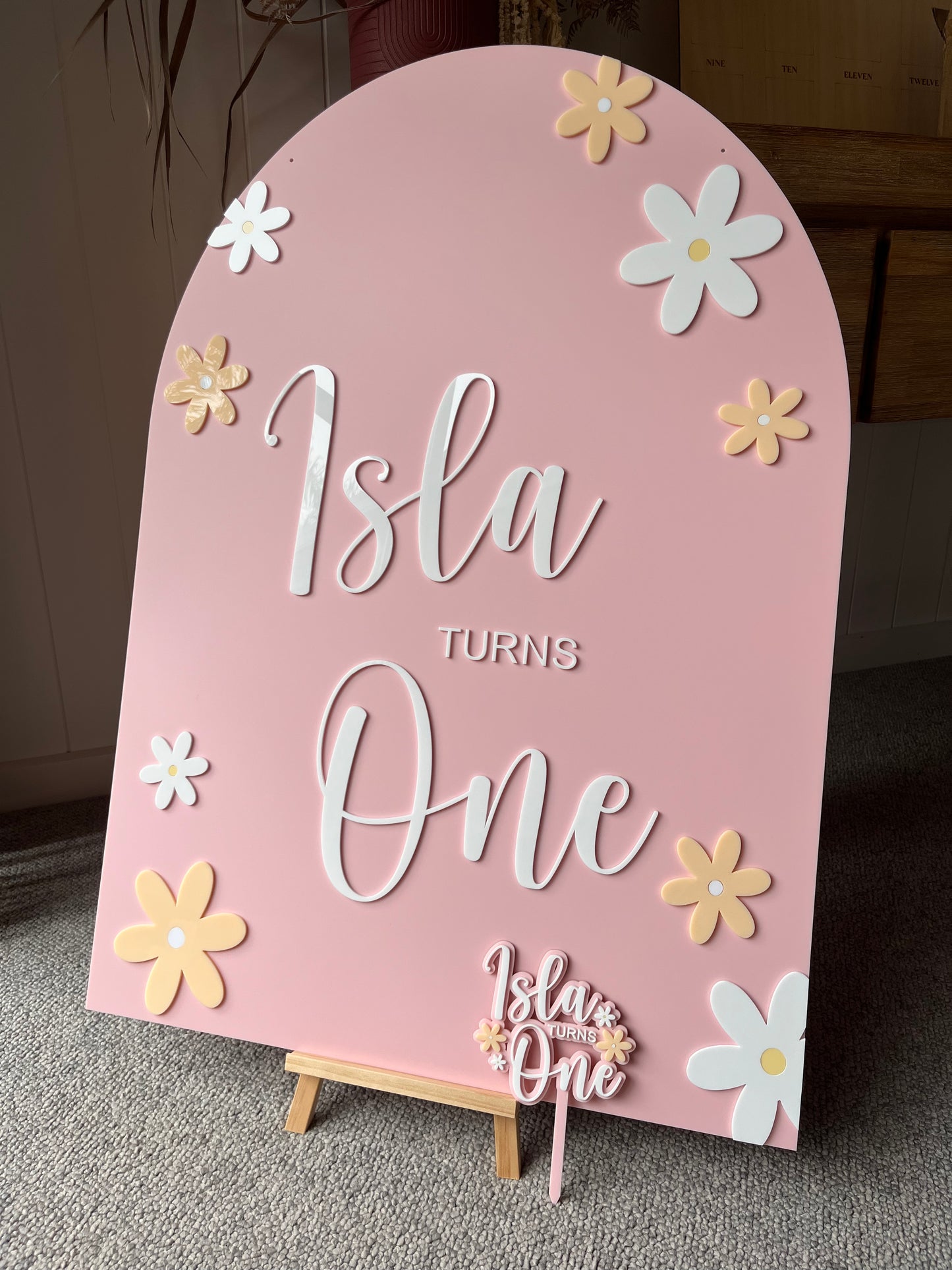 Custom Acrylic 3D Event Signage