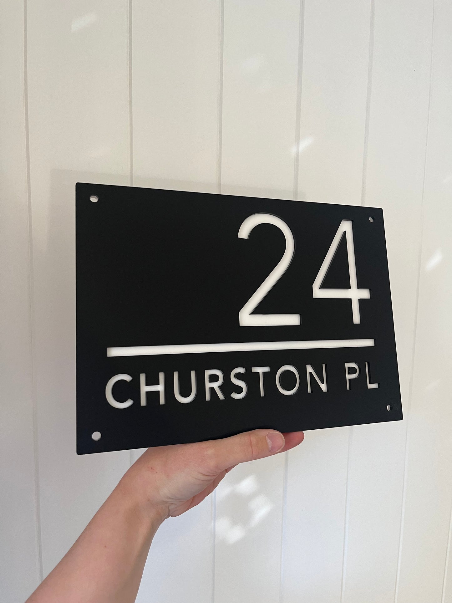 Personalised Acrylic House Signage