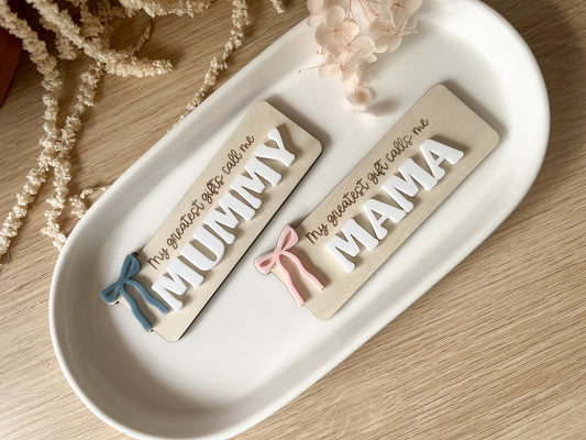 “Personalised Greatest Gift Mum Magnet with Bow”
"Wooden engraved Magnet"
"Gift's Under $25 for Mum"
"Budget Friendly Mother's Day Gifts"
