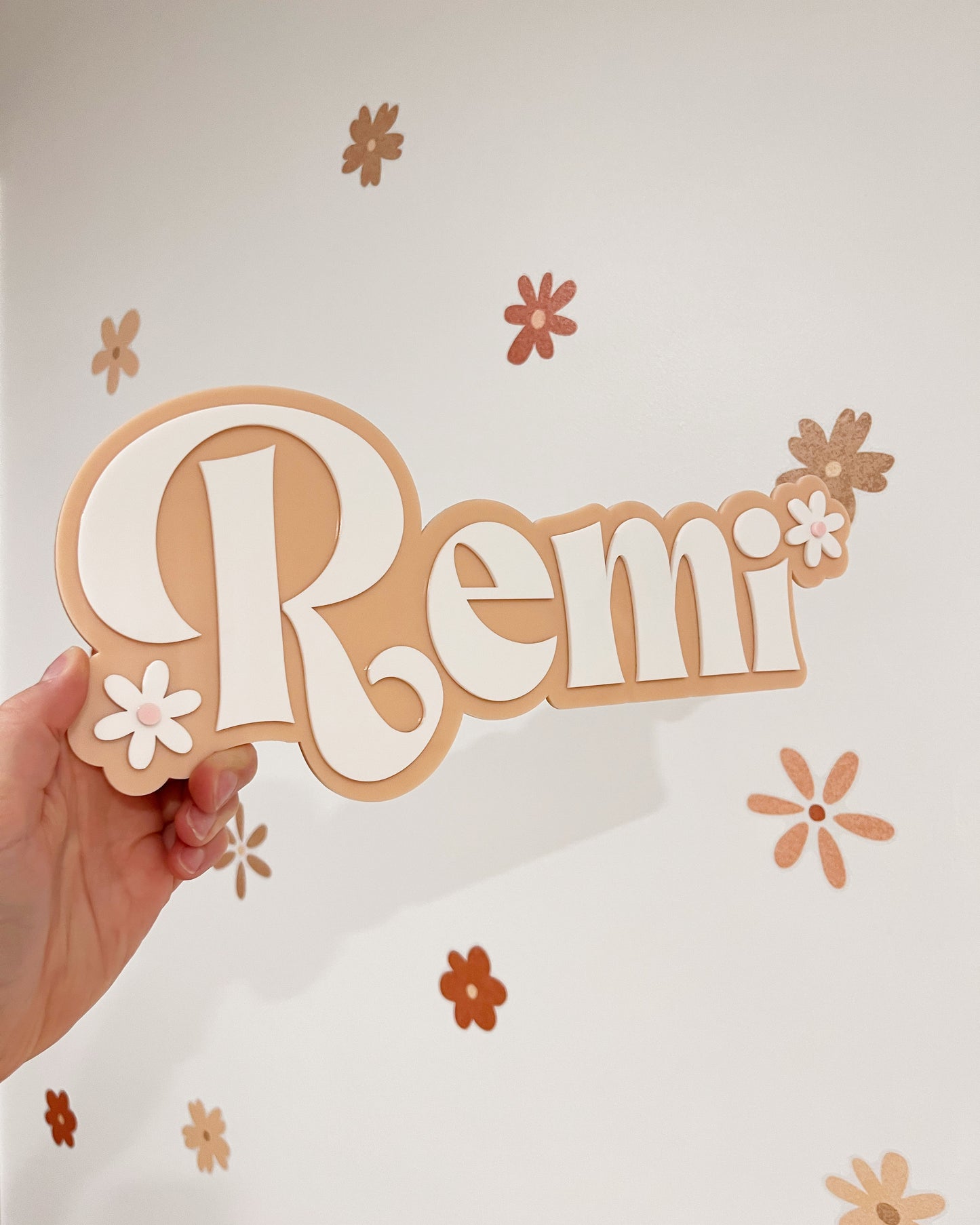 3D Name Wall Plaque