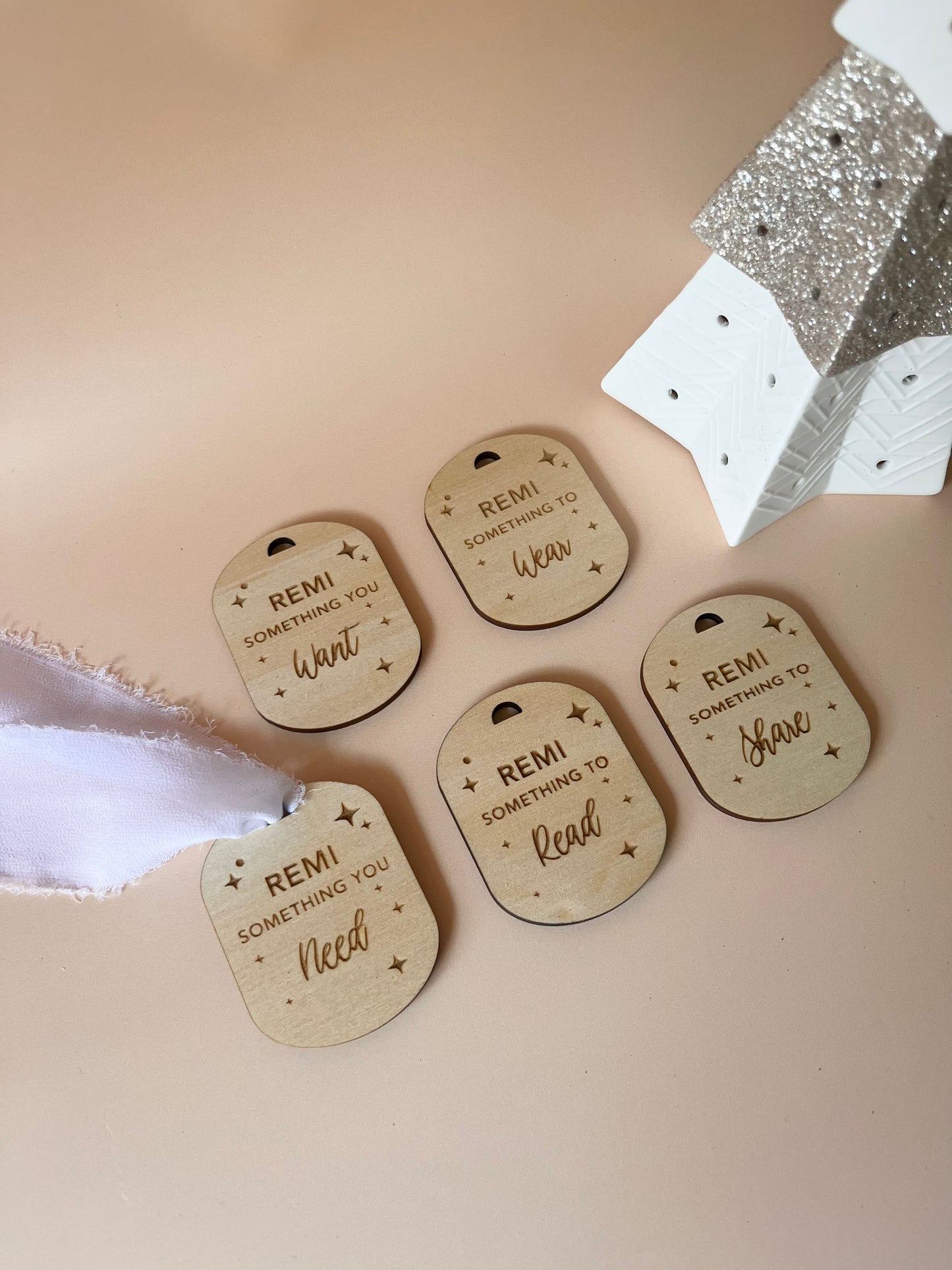 Personalised Mindful Gifting Tags | Christmas Gifting Tags