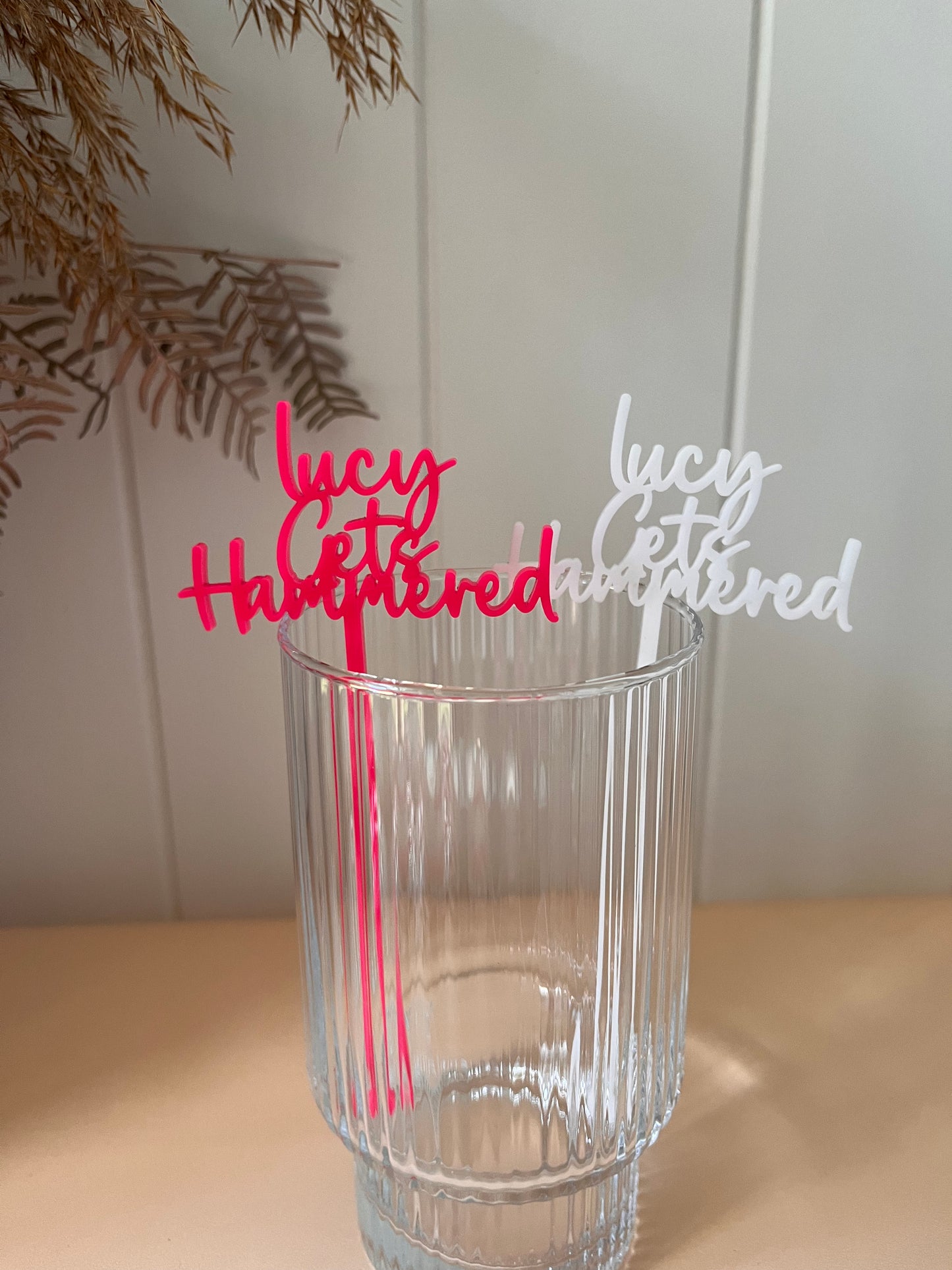 Personalised Swizzle Sticks