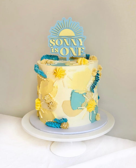 Sunrise Cake Topper